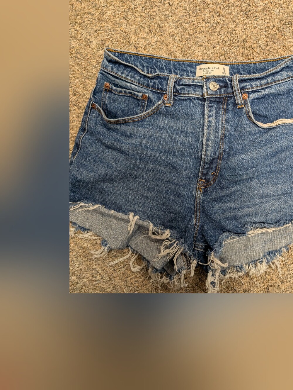 Abercrombie and Fitch curve love mom short 8/29